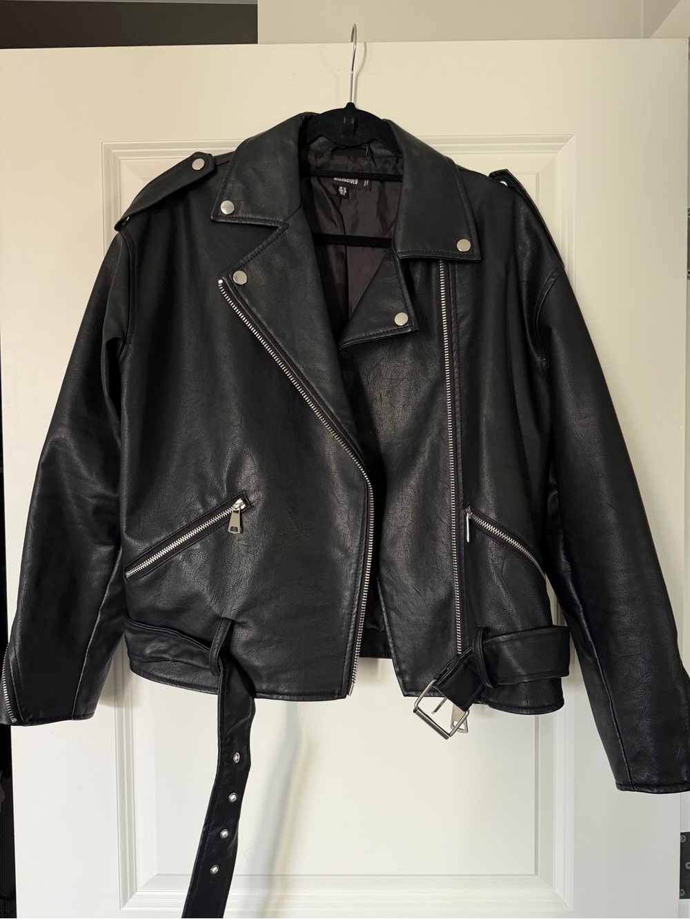 Faux Leather Jacket